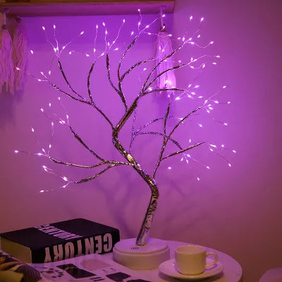 LED Night Light Mini Christmas Tree Lamp For Kids or Bedroom Decoration - LSDproductionsGB