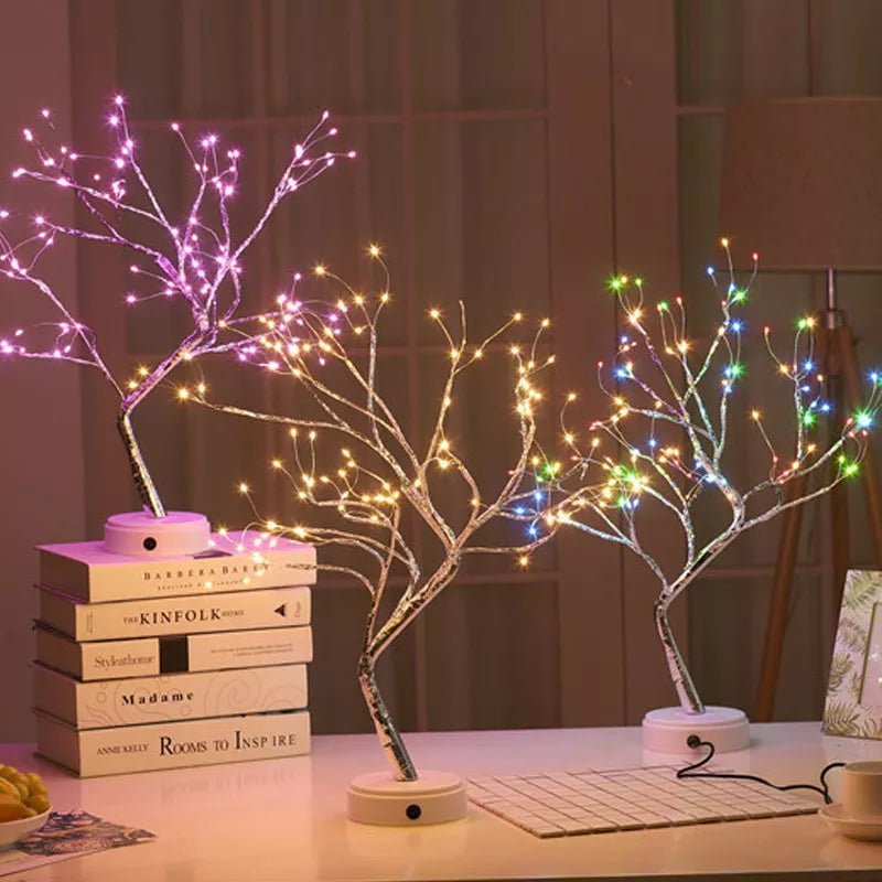 LED Night Light Mini Christmas Tree Lamp For Kids or Bedroom Decoration - LSDproductionsGB