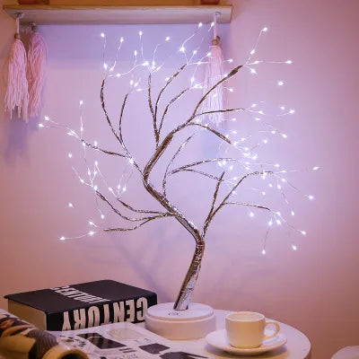 LED Night Light Mini Christmas Tree Lamp For Kids or Bedroom Decoration - LSDproductionsGB