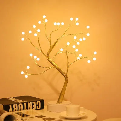 LED Night Light Mini Christmas Tree Lamp For Kids or Bedroom Decoration - LSDproductionsGB