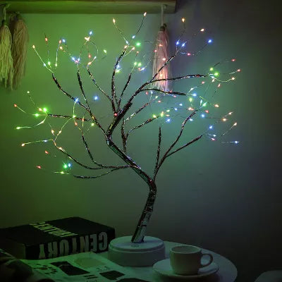 LED Night Light Mini Christmas Tree Lamp For Kids or Bedroom Decoration - LSDproductionsGB