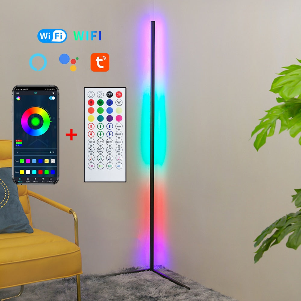 Living Room Or Bedroom Indoor RGB Atmosphere Standing Lamps - LSDproductionsGB