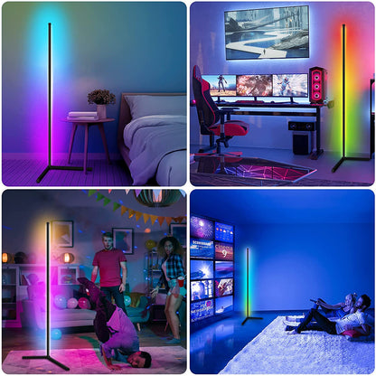 Living Room Or Bedroom Indoor RGB Atmosphere Standing Lamps - LSDproductionsGB