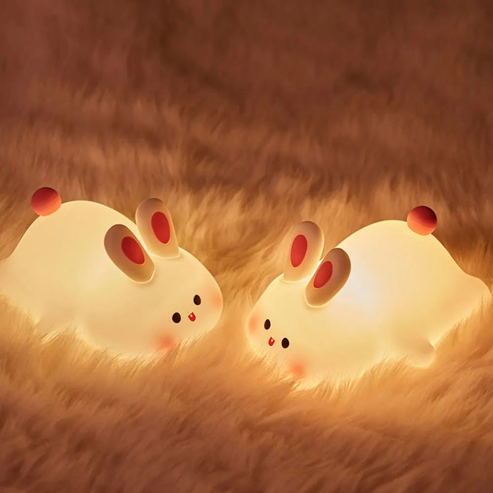 Bunny Cute Rabbit Night Light Kids Baby Bedroom LED Animal Lamp Gift Party Decor Bunny Cute Rabbit Night Light Kids Baby Bedroom LED Animal Lamp Gift Party Decor