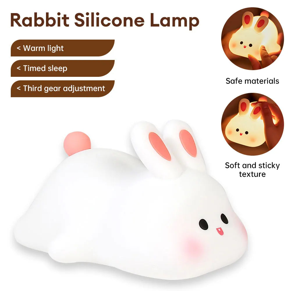 Cute Easter Bunny Night Light - LSDproductionsGB