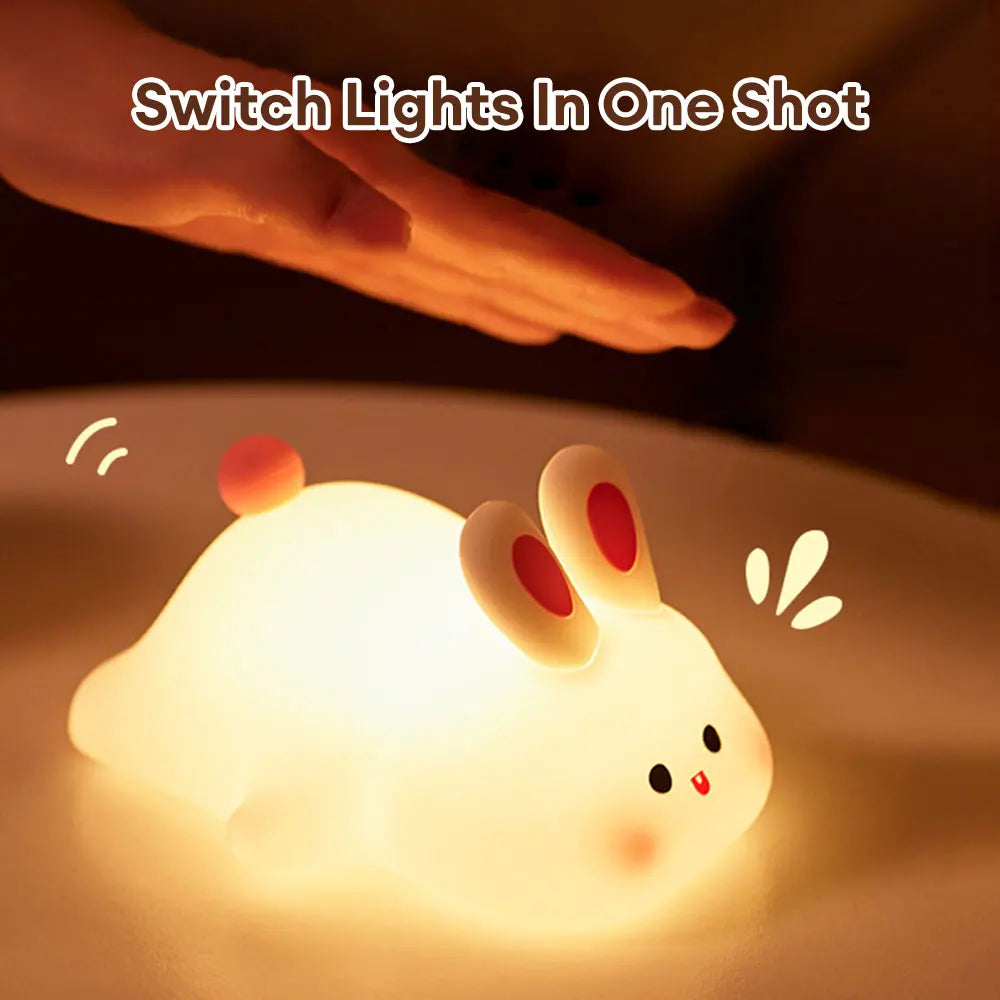 Cute Easter Bunny Night Light - LSDproductionsGB